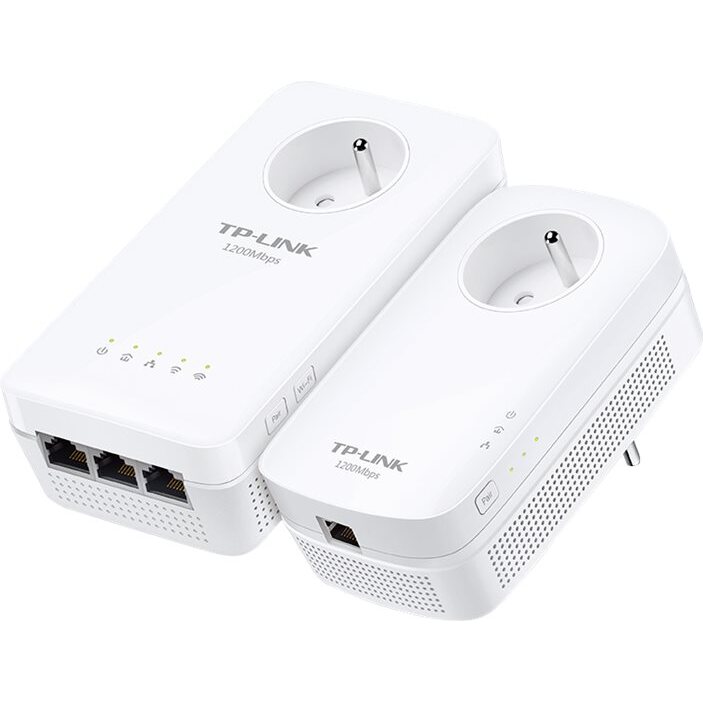 TP-Link TL-WPA8635P KIT 1200 Mbit/s Ethernet/LAN Wifi Blanc 2 pièce(s)