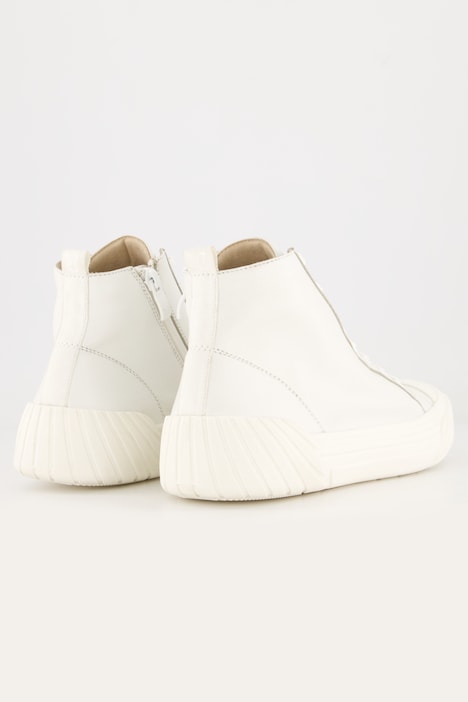 Caprice Leder-Sneaker, Wechselfußbett, Weite G