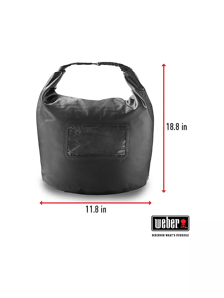 WEBER GRILL Brennstoff Aufbewahrungsbeutel  7007 schwarz