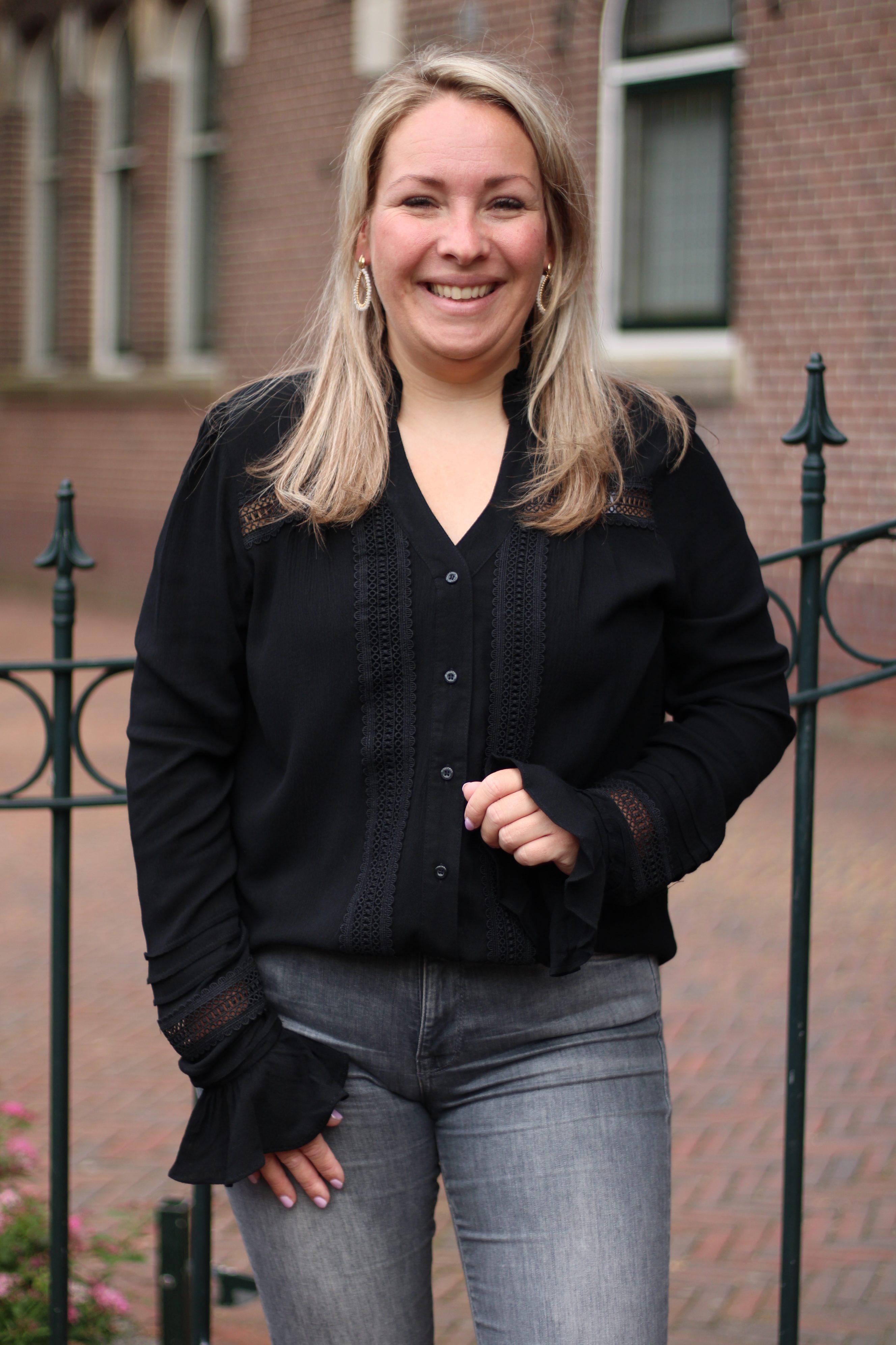 G-maxx - Nynke Blouse - Zwart
