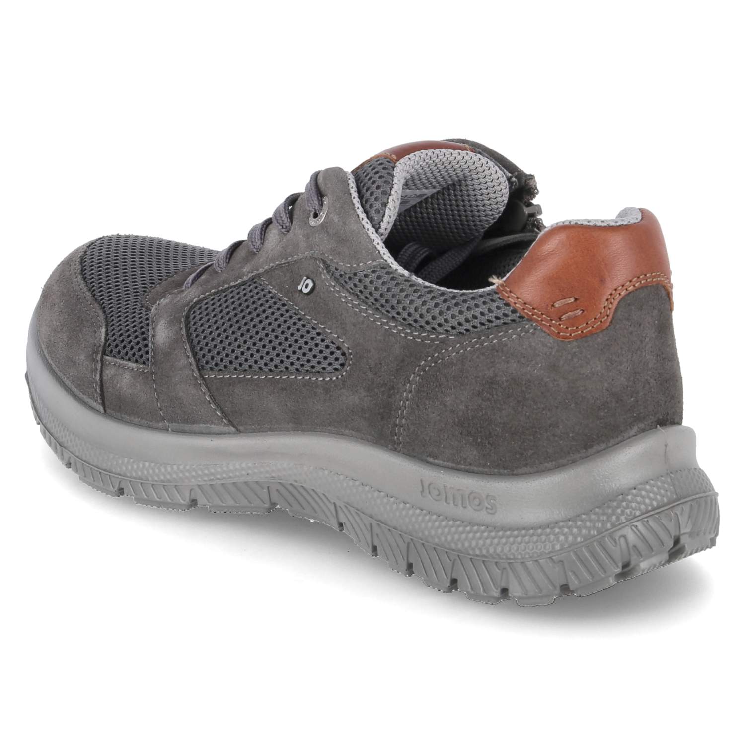 Jomos Halbschuhe - shark/shark/nuß