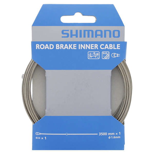 Shimano RVS Race Rembinnenkabel 1.6 x 3500mm