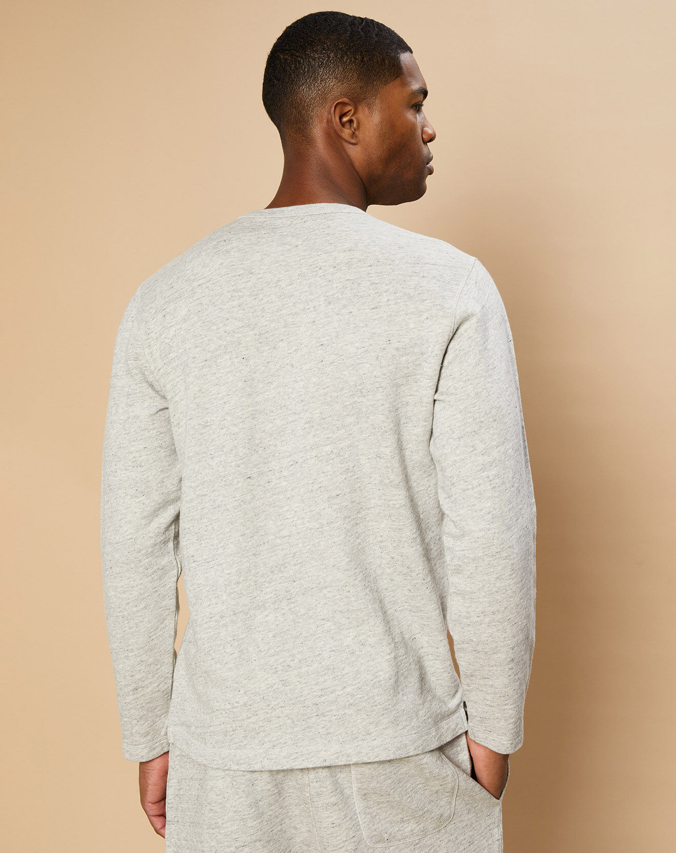 Hartford Sweat Light Crew heather gris