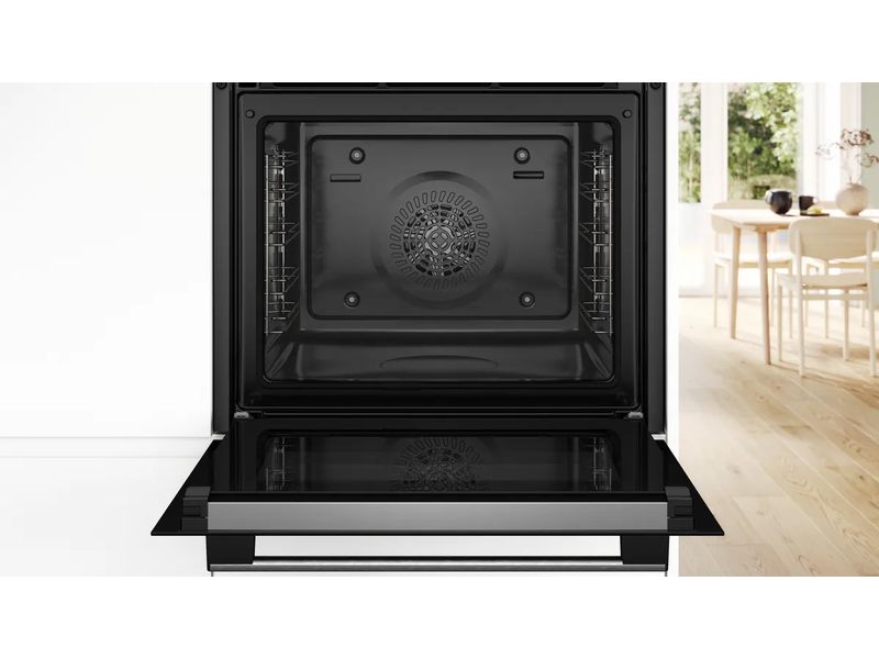 Bosch Einbaubackofen HBG578BS3 Silber, A Einbau-Backofen