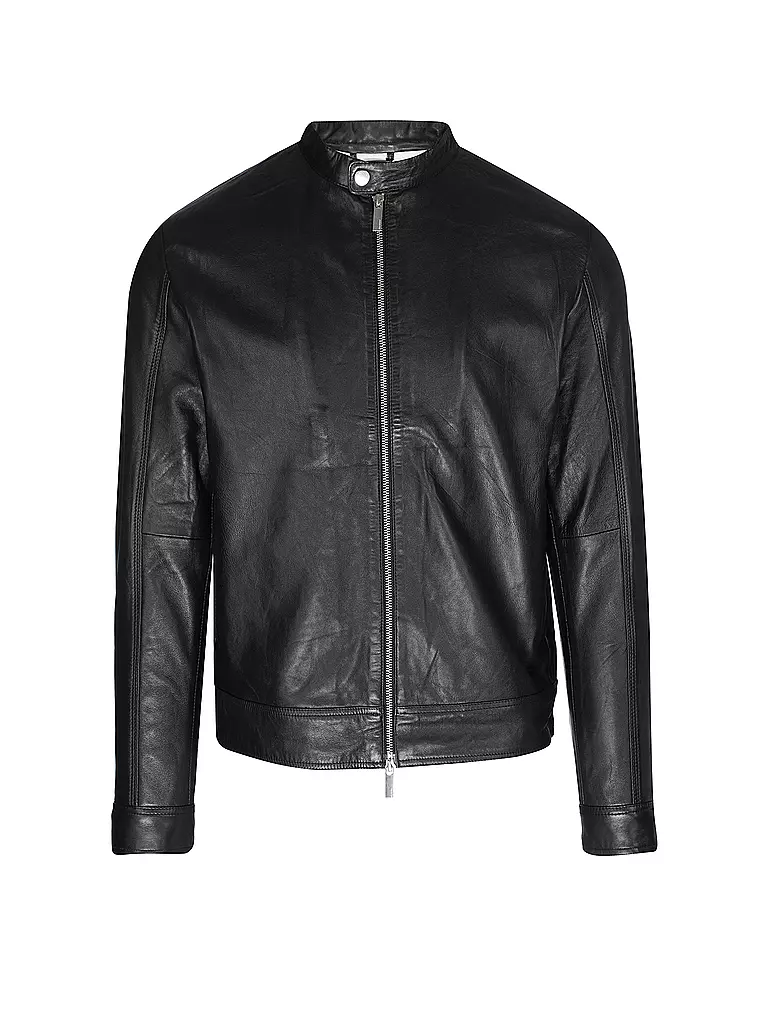 SELECTED Lederjacke SLHARCHIVE schwarz