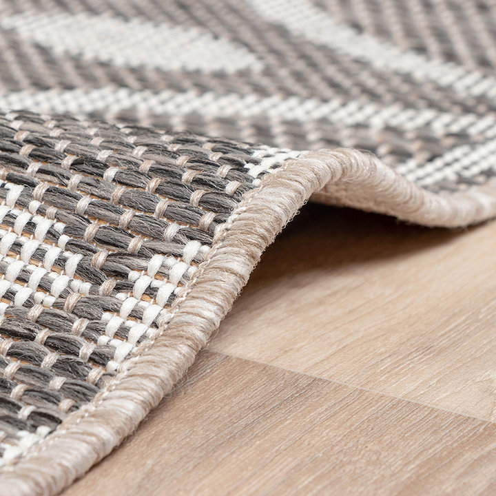Buitenkleed - Summer Pattern Grijs