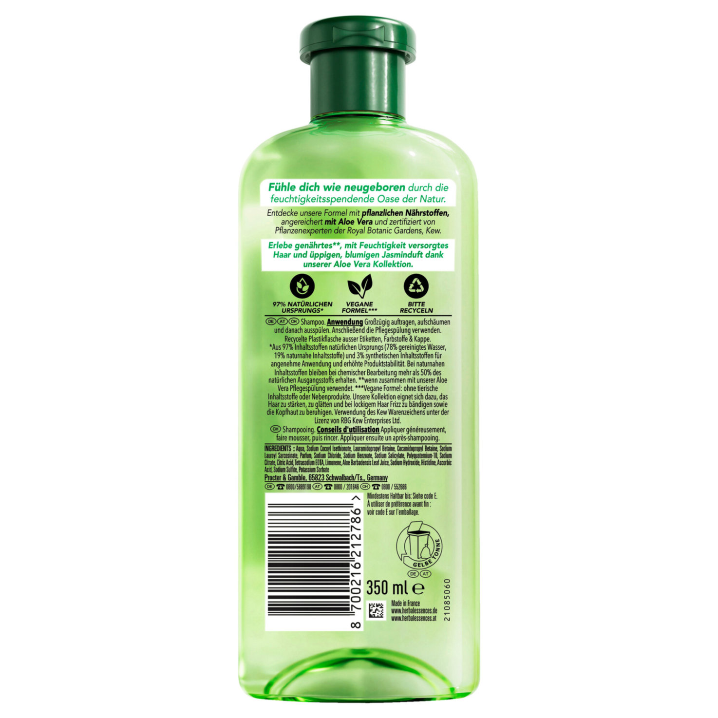 Herbal Essences Shampoo Feuchtigkeit Aloe