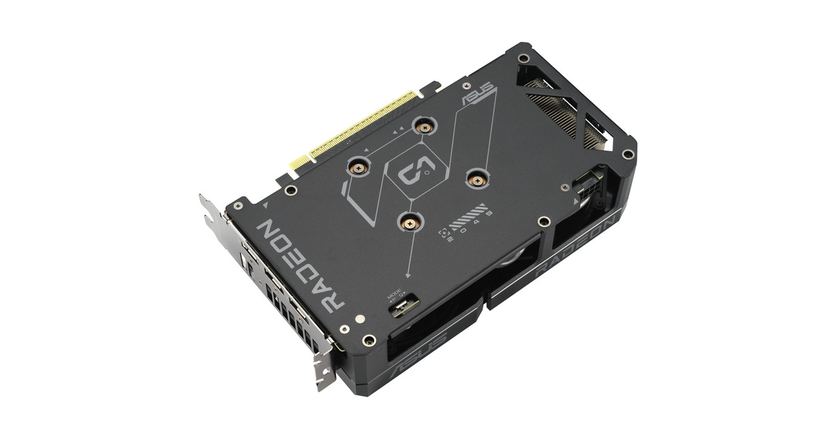 ASUSDUAL Radeon RX 9060 XT 16GB grafische kaart  (2x DisplayPort, 1x HDMI)