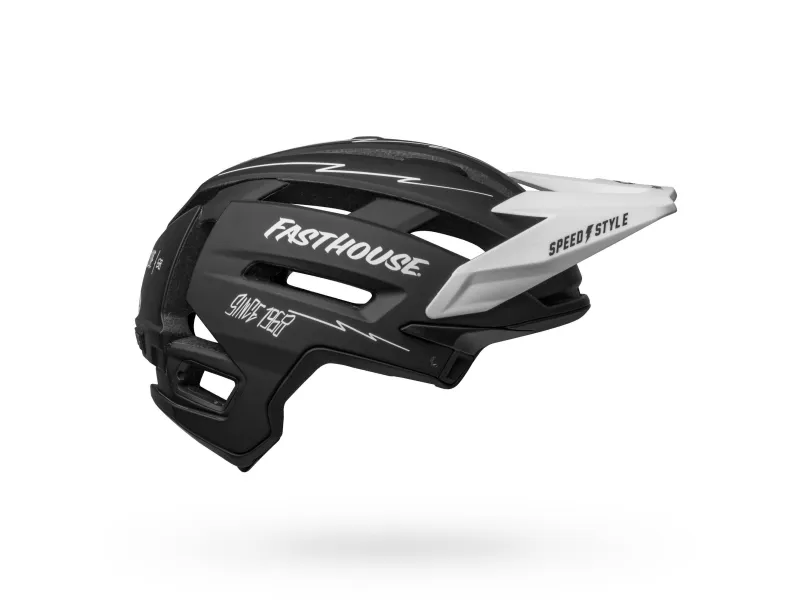 Bell Helmets Super Air R Spherical, Lukket hjelm, I-form konstruktion, Hjelmvisir, Mat