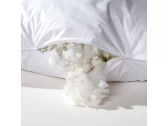 Oreiller Mémoire de forme Mixte - Confort sur mesure ouverture zippée - 65x65cm