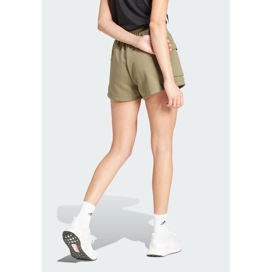 Adidas Short cargo French Terry Petit logo Essentials
