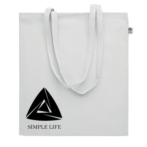 GiftRetail MO6711 - NUORO COLOUR ONEL Sac shopping coton organique