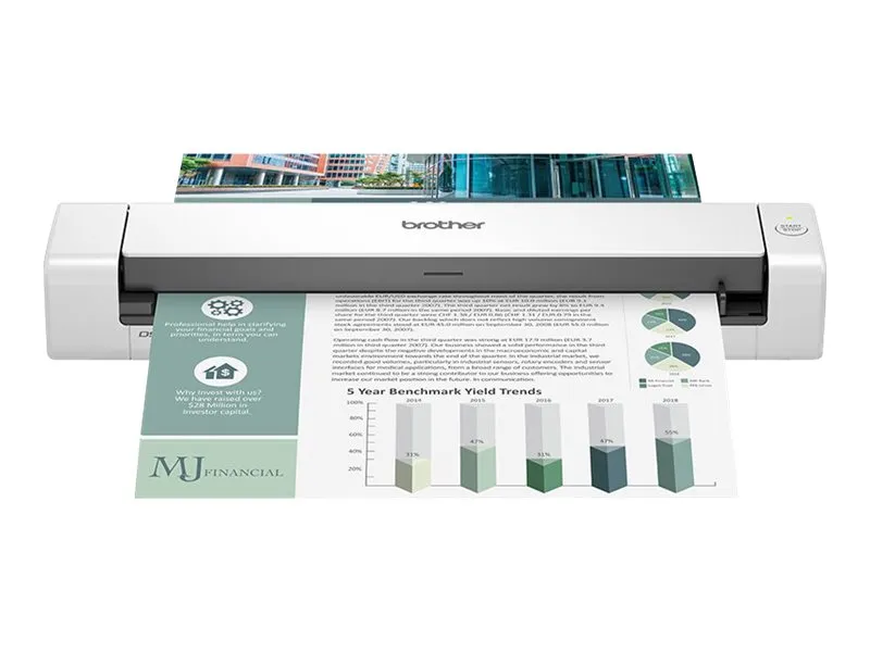Brother DSmobile DS-740D - Scanner med papirfødning - Duplex - 215.9 x 1828.8 mm - 600 dpi x 600 dpi - USB 3.0
