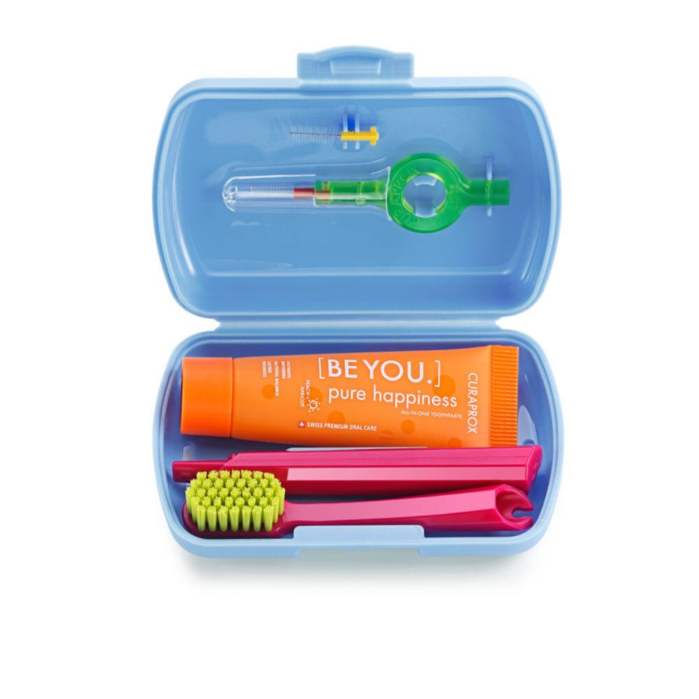 CURAPROX Reiseset blau