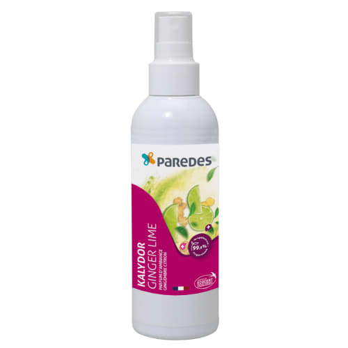 Parfum d'atmosphère Kalydor gingembre citron Paredes ginger lime pulvérisateur de 200ml Ecocert