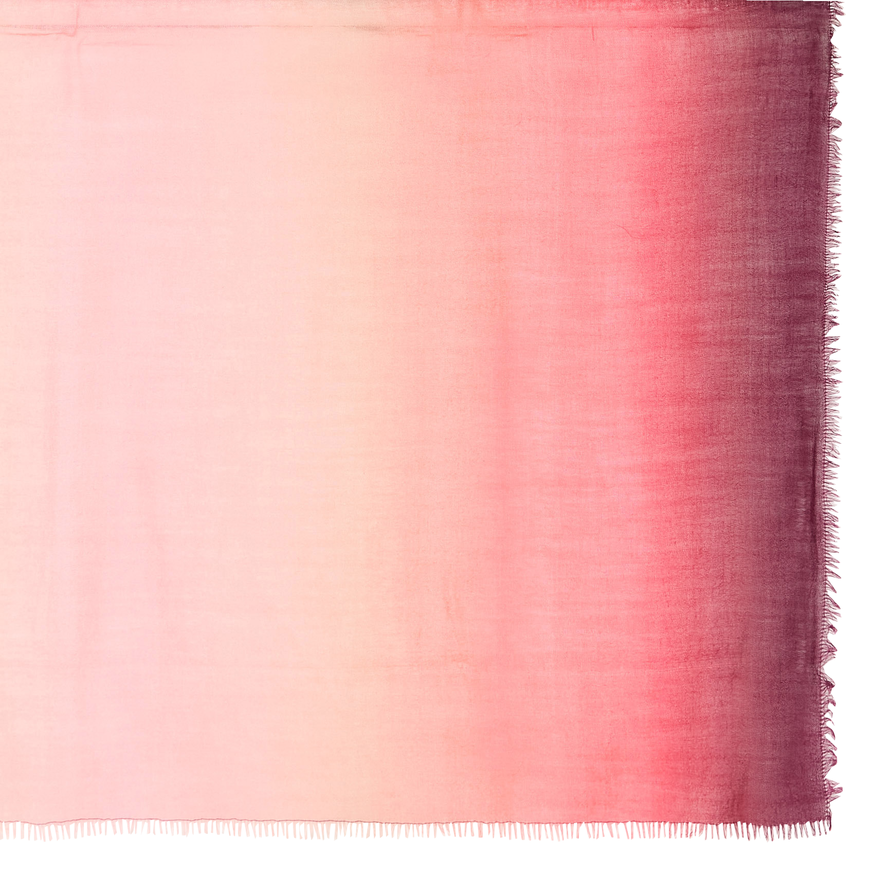 FADE - Echarpe en laine délavée | Rose