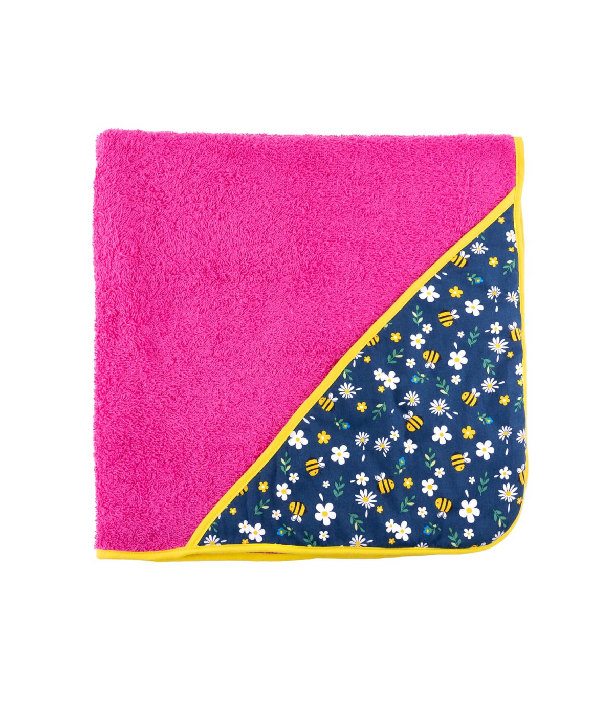 Toalha Groc Groc Mandy Fuchsia Dog Bath Cape