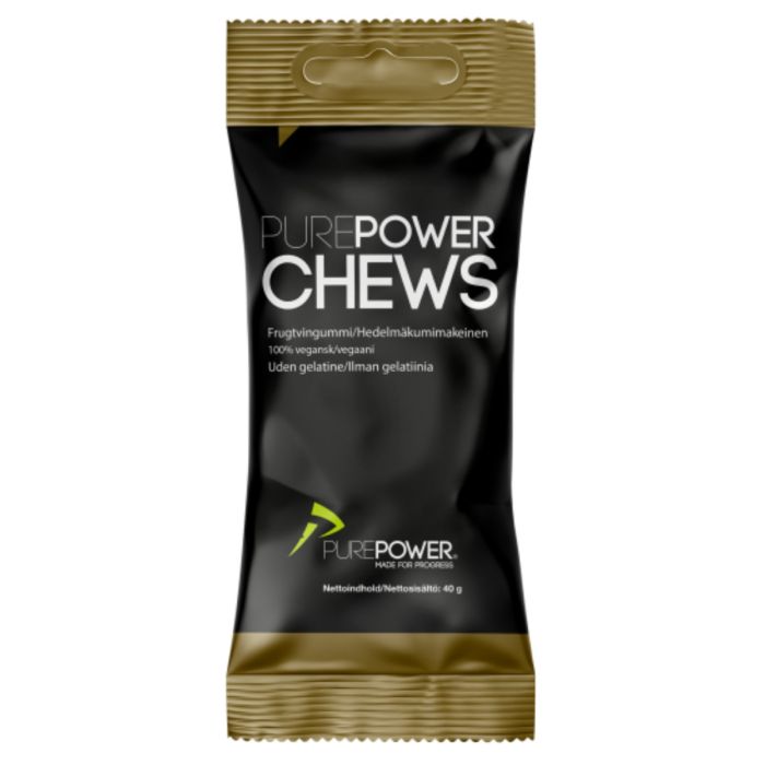 PurePower Unisex Energi-chews Chews 40 g. Fruit Mix