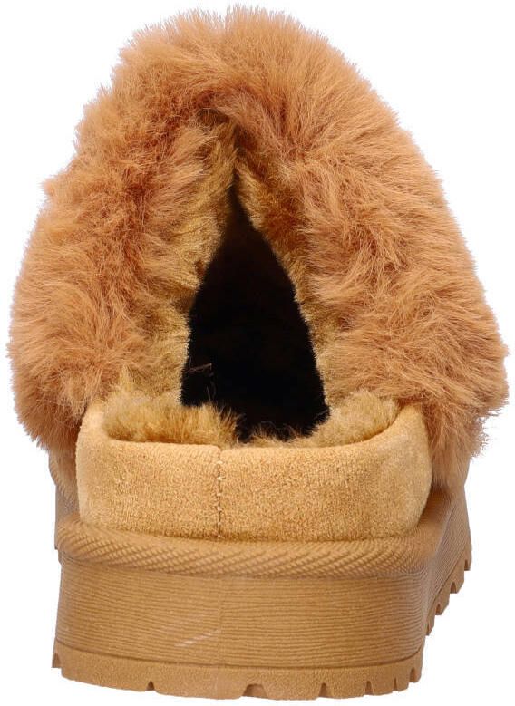 Nelson Home pantoffels cognac