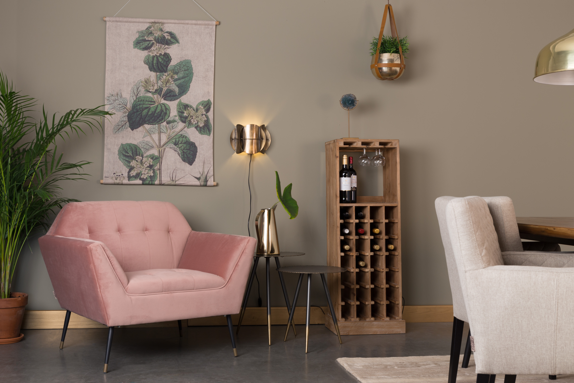 Fauteuil Kate zwart