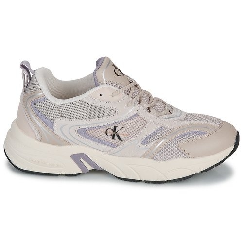Calvin Klein Jeans - RETRO TENNIS SU-MESH WN - Beige