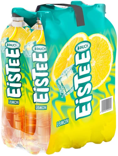 Rauch Eistee Zitrone 6x1,5 l (EINWEG)