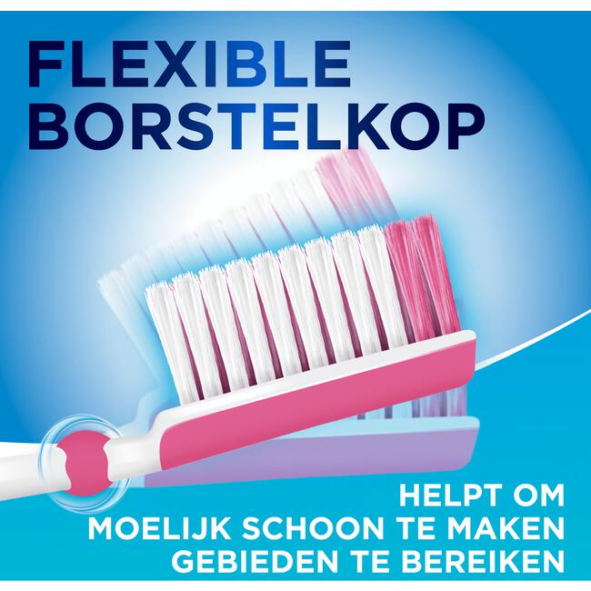 Aquafresh Clean Control Medium dagelijkse Tandenborstel