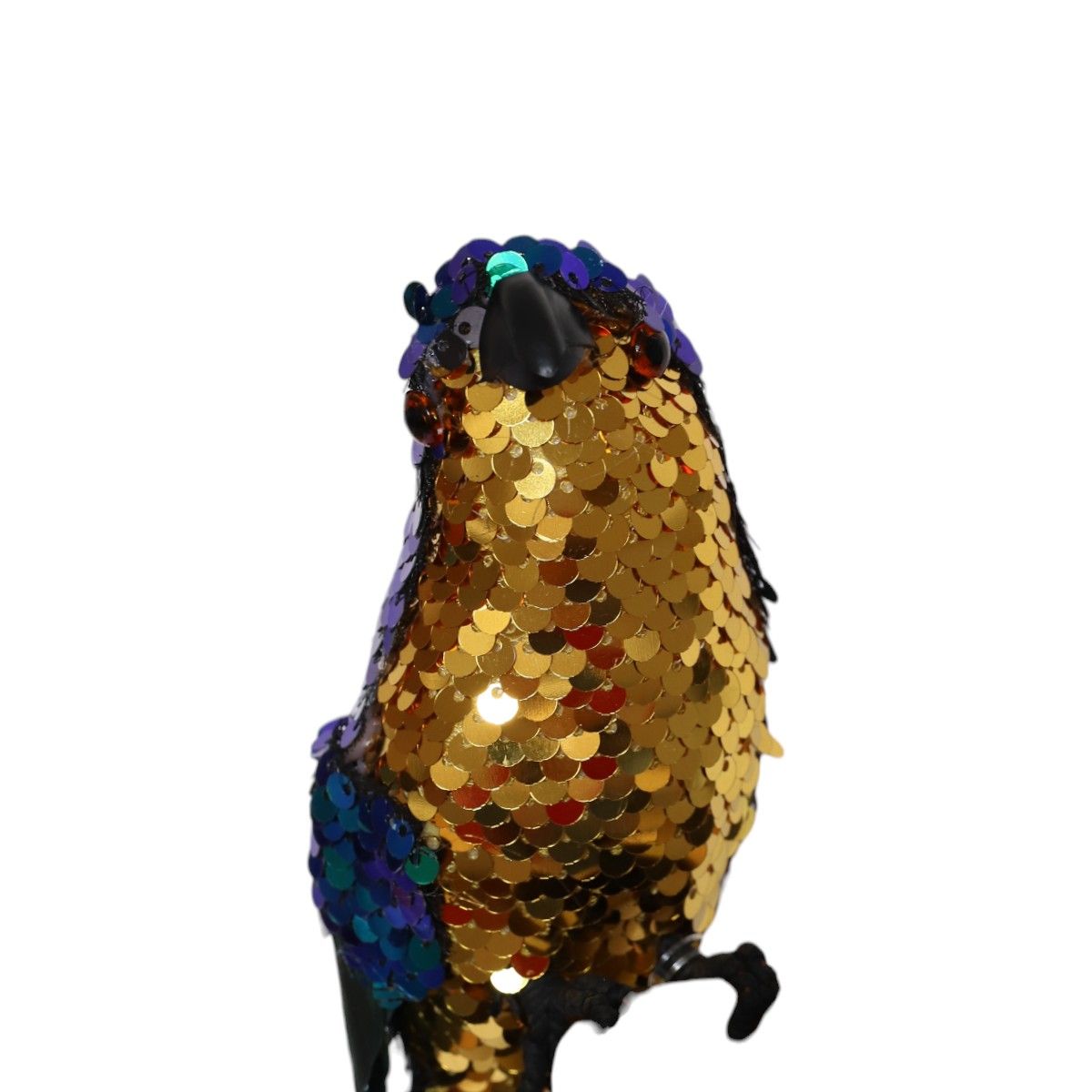 Perroquet à sequins Michou Atelier jasmin