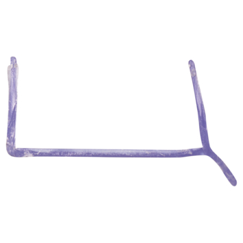 Keukenplintprofiel kunststof 9.5x20mm transparant 260cm