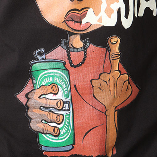 Tee Shirt Guizmo Perso Noir