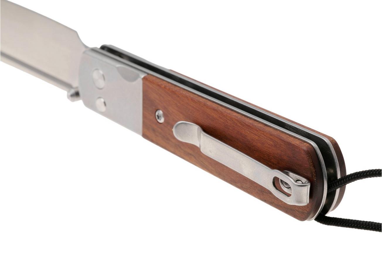 Artisan Cutlery Holm 1875P-RW, Stonewashed AR-RPM9, Steel/Rose Wood Inlay zakmes