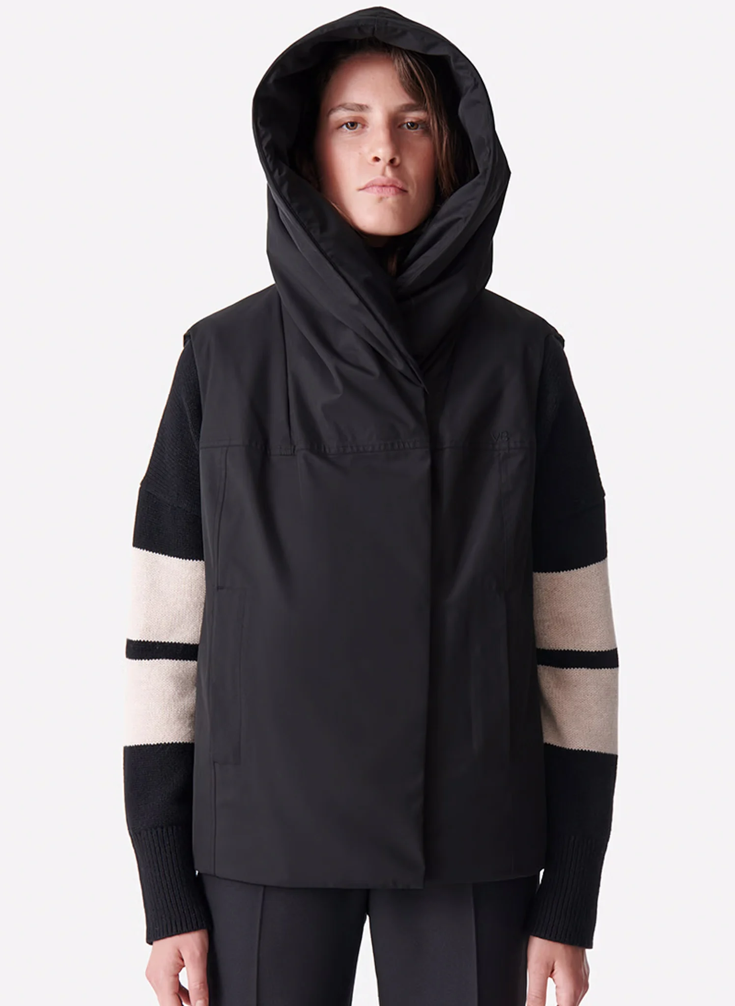 DARIEL - Veste à capuche | Noir