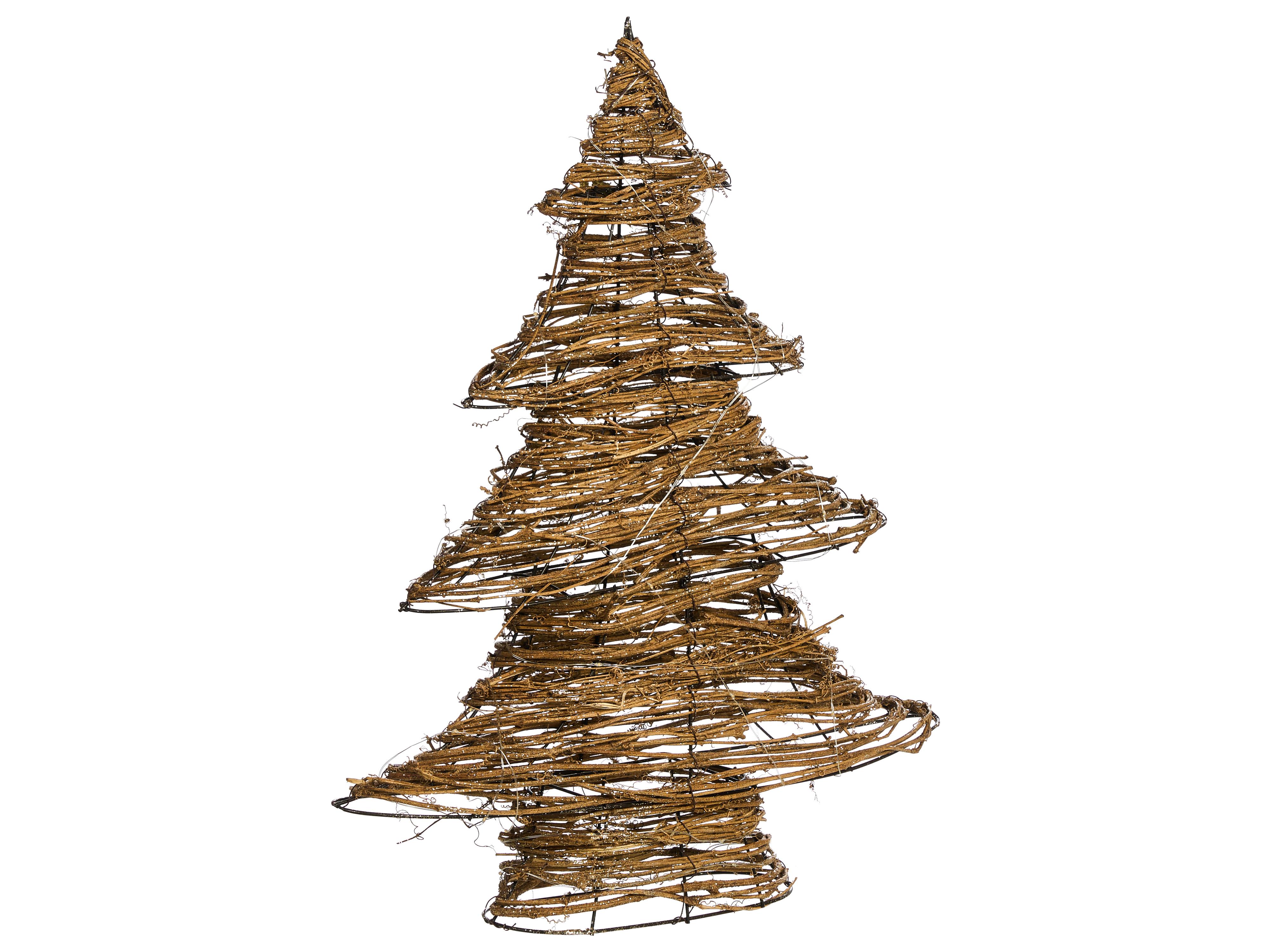 Kerstdecoratie LED FURESO Kerstboom 60 cm Natuurlijk