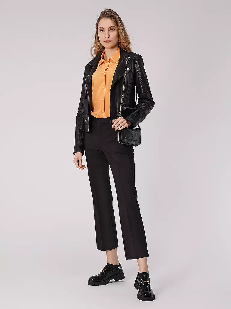 IN WEAR Businesshose 7/8 ZELLA KICKFLARE  schwarz