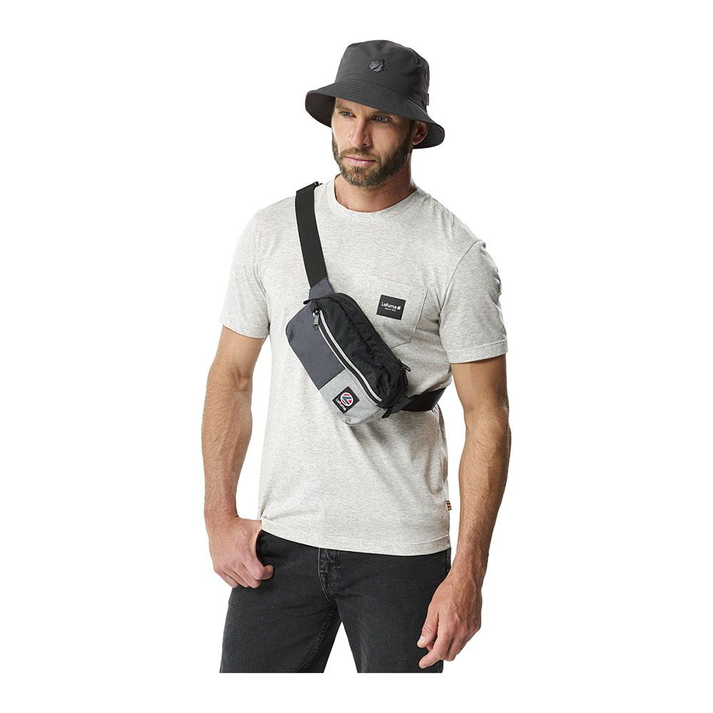 Lafuma BIKE POUCH LTD 1.8L - Sac banane carbone grey