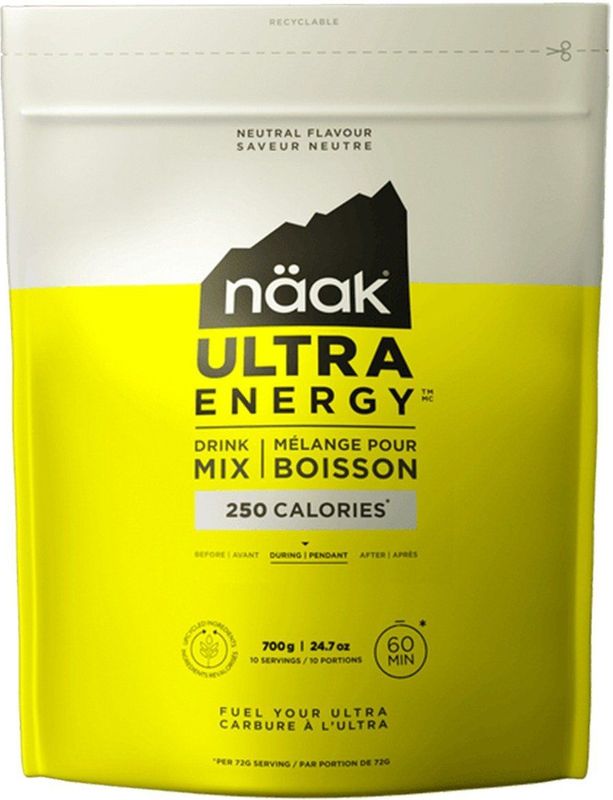 Naak - Ultra Energy - Neutrale Drankmix - 720g - Voor Unisex