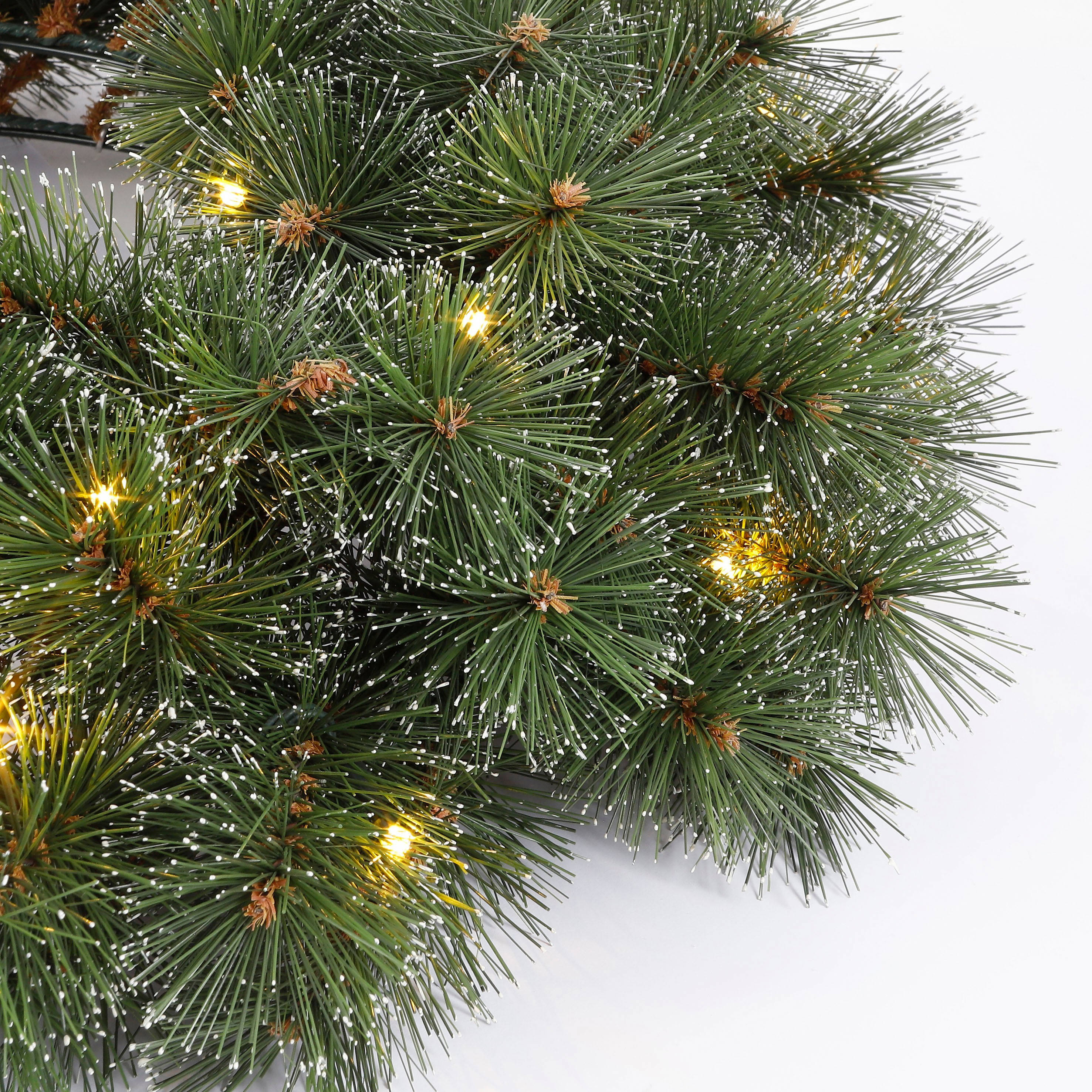 Black Box kerstkrans Glendon LED (ø45 cm)