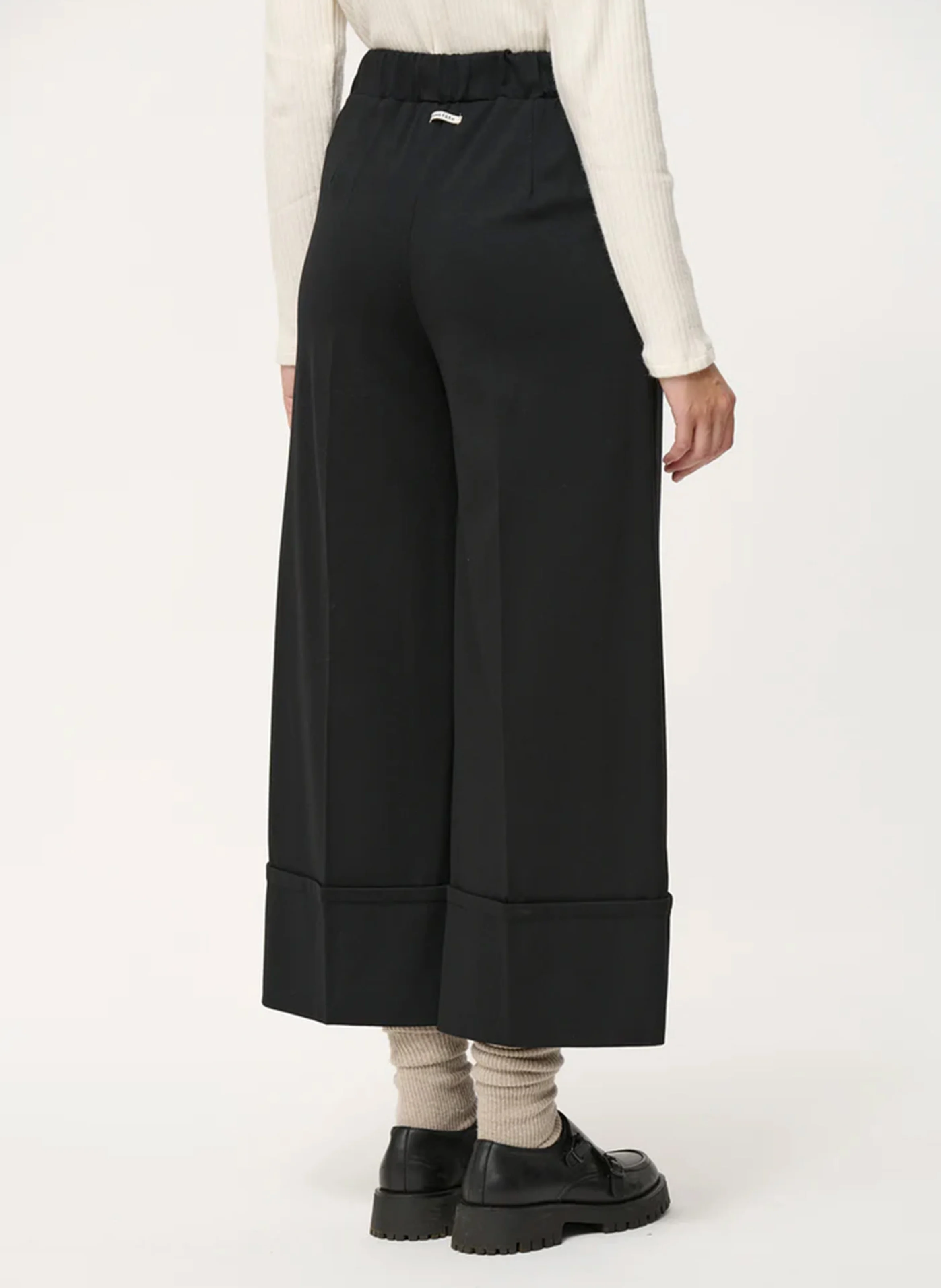 Pantalon large | Noir