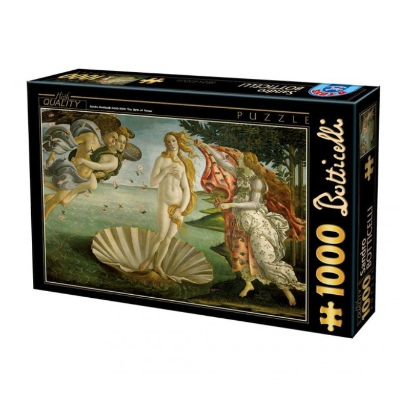 Puzzle 1000 pièces - La renaissance de Venus - Botticelli