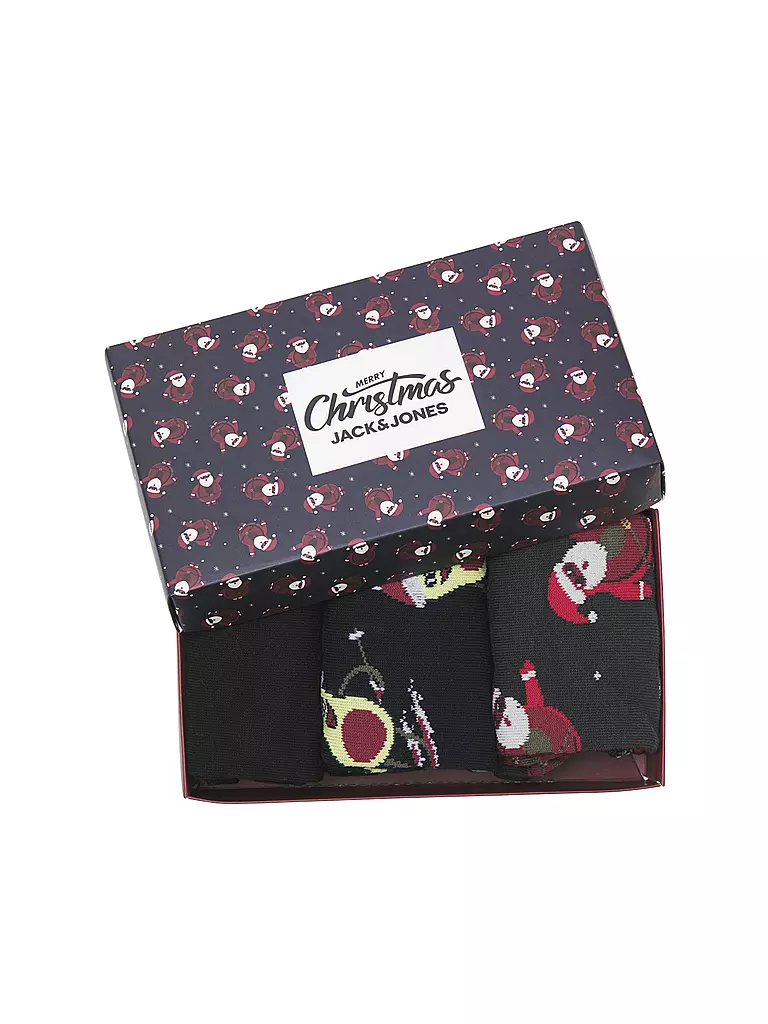 JACK & JONES Geschenkebock JACXMAS forest river/dark navy - black dunkelblau