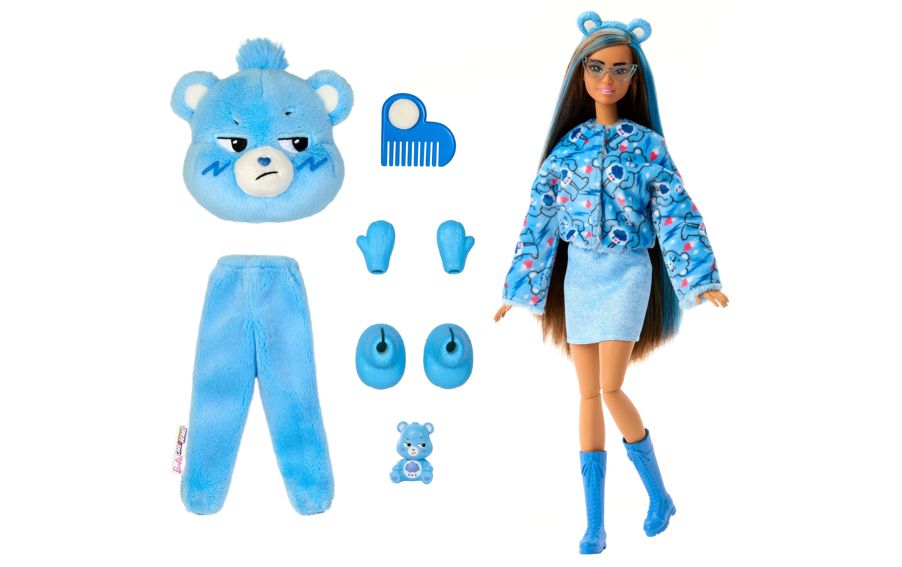 Puppe Cutie Reveal Care Bears 3 - BrummbärchiBarbie-Puppe aus der Cutie Reveal-Reihe