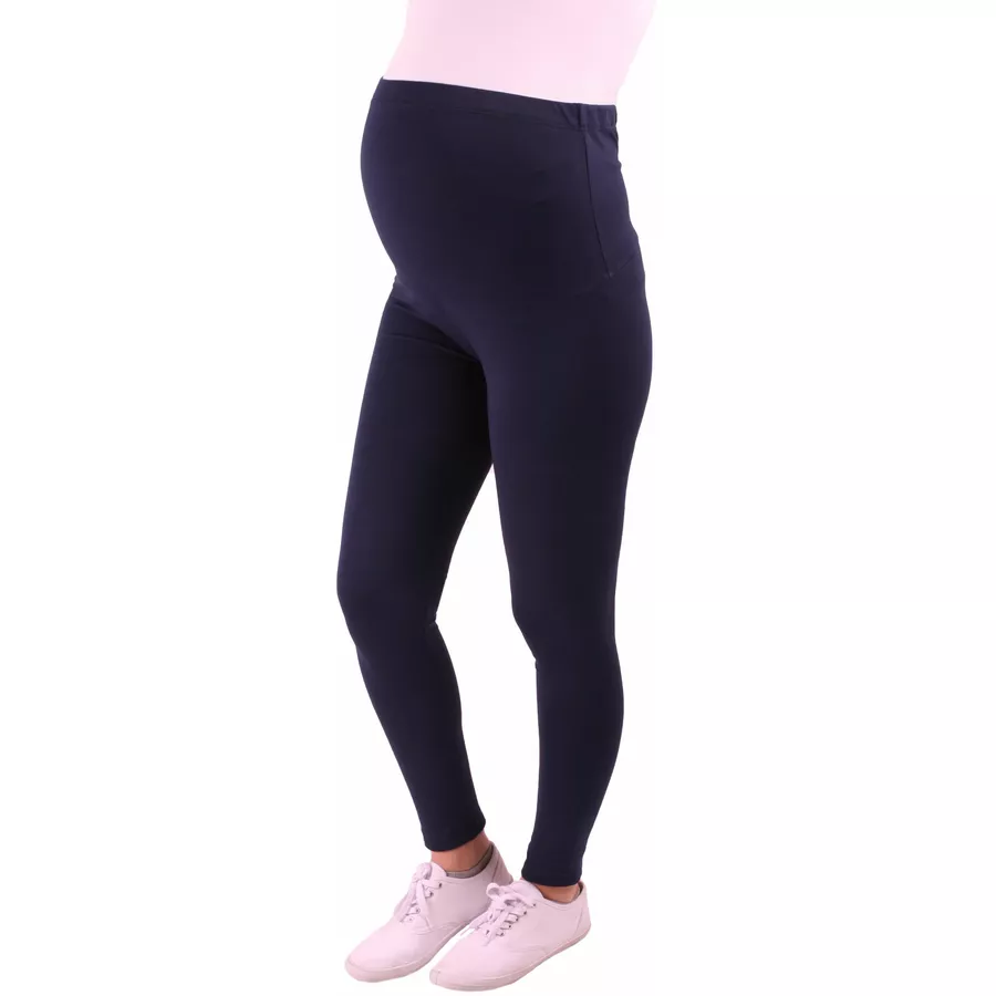 M.M.C. Umstandsleggings Komfortabel Dunkelblau