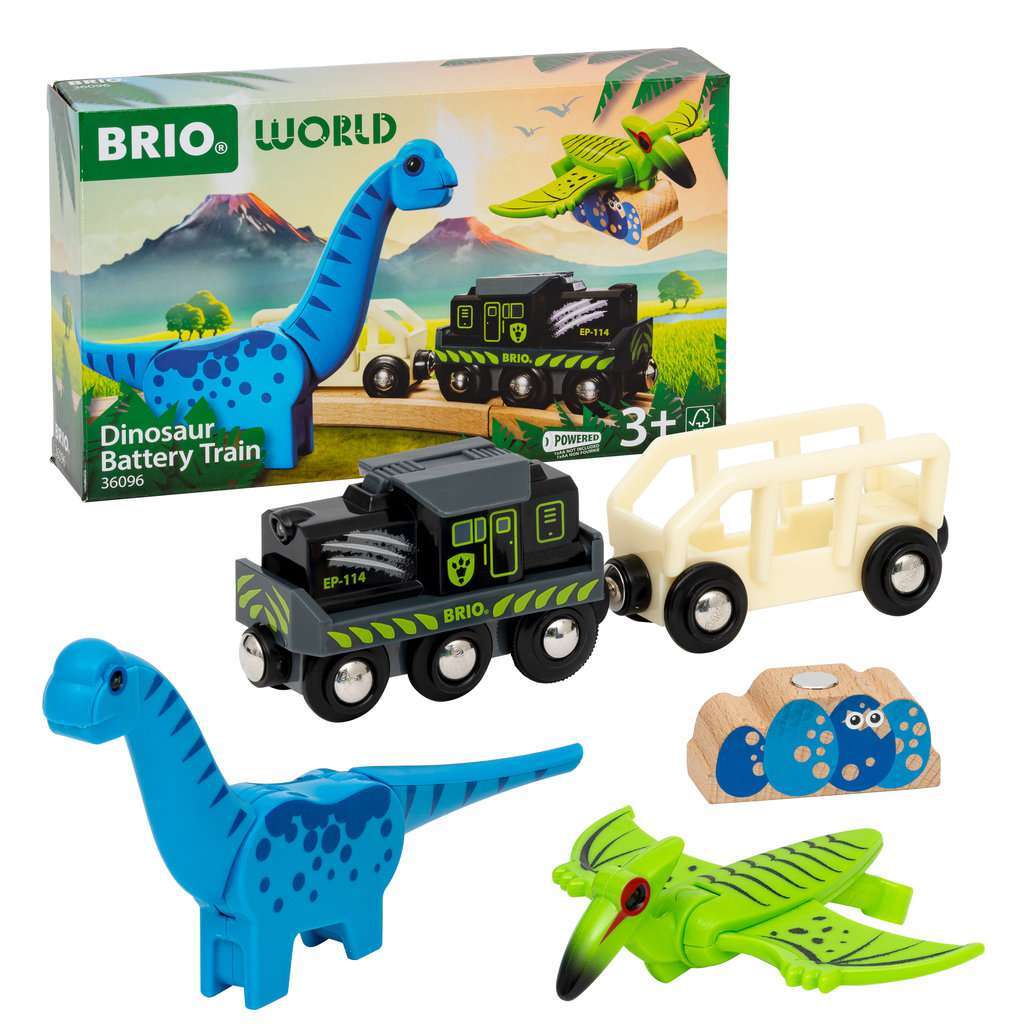 BRIO Spiel Dinosaurier Batteriezug