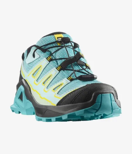 Salomon Kids' X Ultra GORE-TEX Blue Curacao/turbulence/yellow Iris