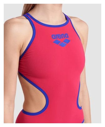 Maillot de Bain Arena One Big Logo Rose / Bleu