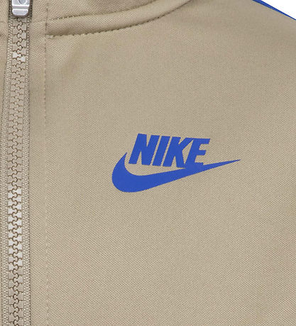 Nike Trainingsanzug - Khaki m. Blau/Navy