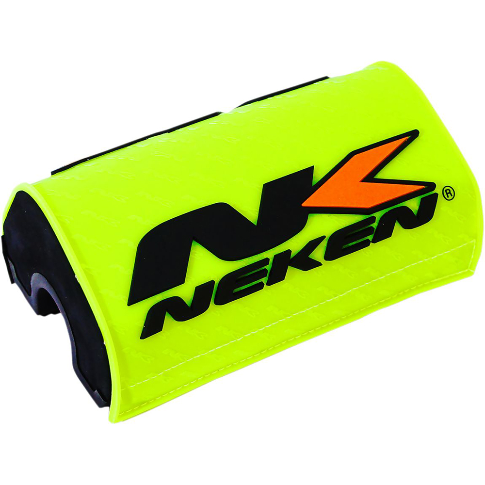 Neken - Mousse Guidon Oversized - Diamètre 28,6 mm Jaune fluo