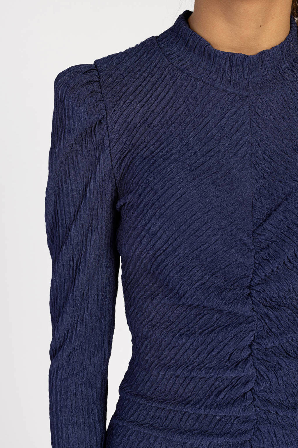 AI&KO korte jurk blauw