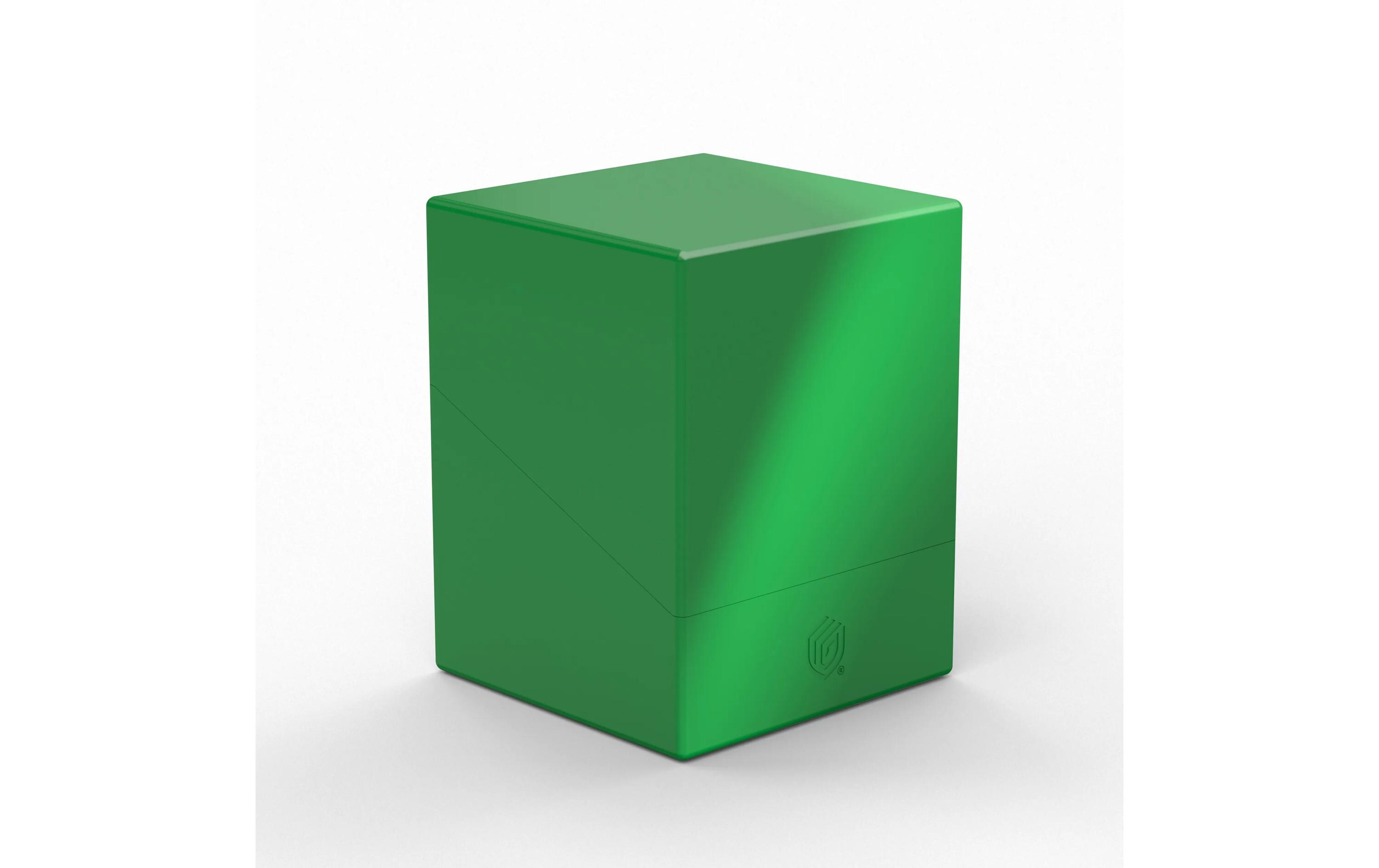 Kartenbox Boulder Deck Case 100+ Solid GrünHochwertige Aufbewahrungsbox für Karten der Standardgrösse