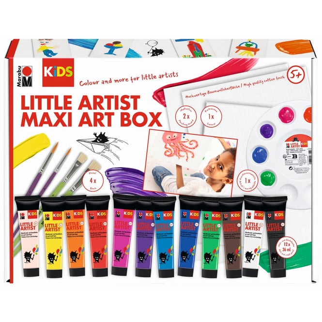 Marabu KiDs - Malset Little Artist Maxi Box
